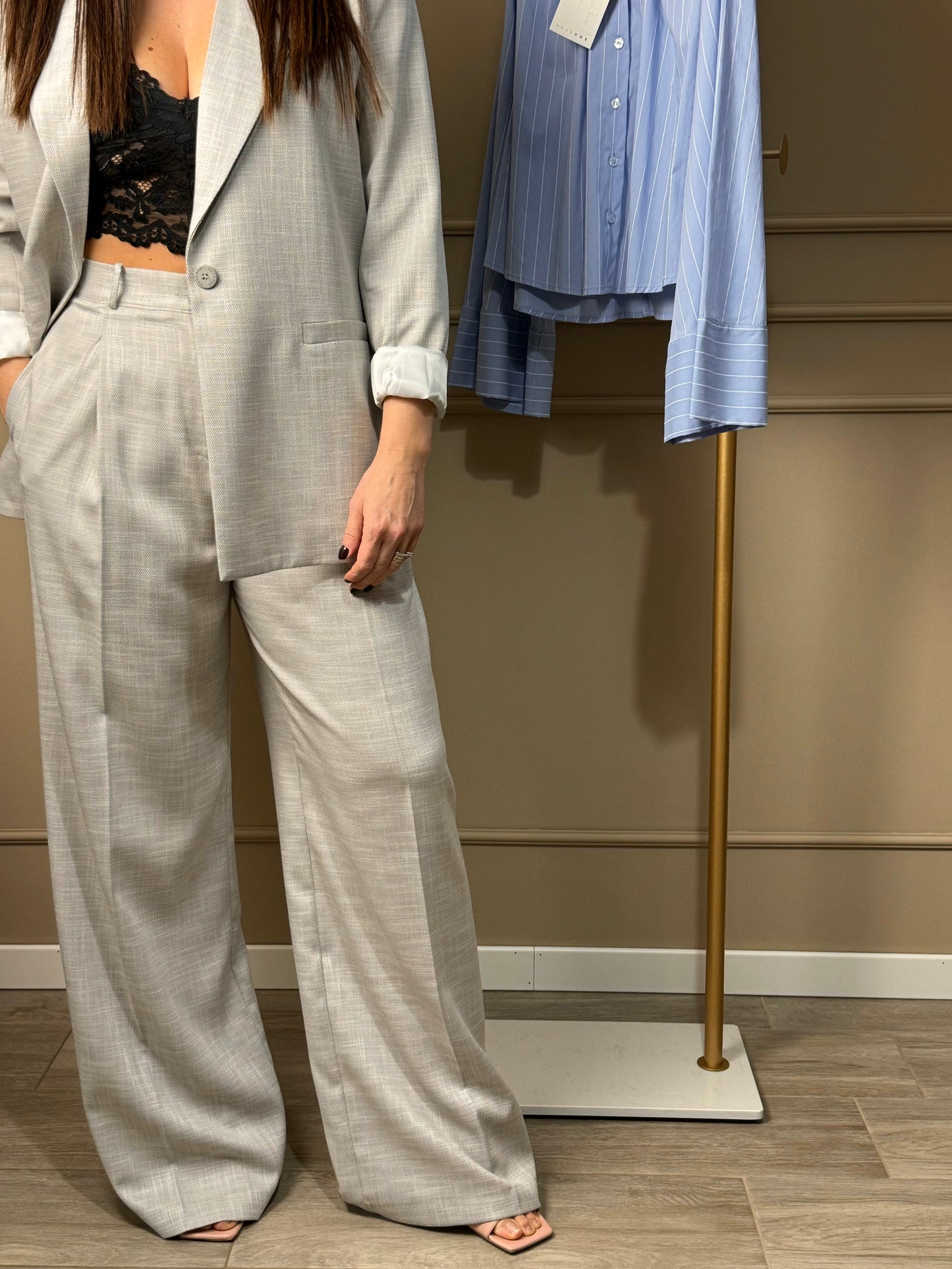 Pantalone largo a palazzo