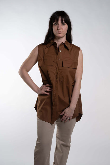 Camicia gilet over